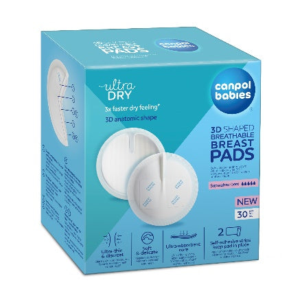 Canpol Babies 3D Disposable Breast Pads – 30 pcs