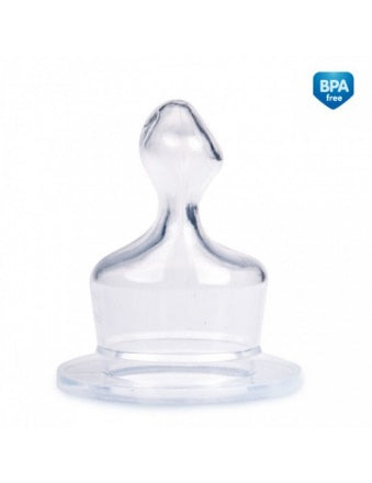 Canpol Babies Narrow-Neck Silicone Feeding Teat – MEDIUM – 1 pc
