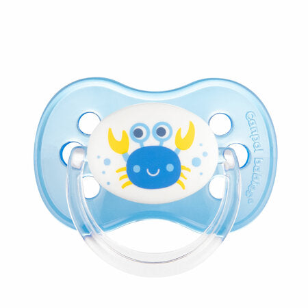 Canpol Babies Silicone Soother – LOVE&SEA – 0–6 months