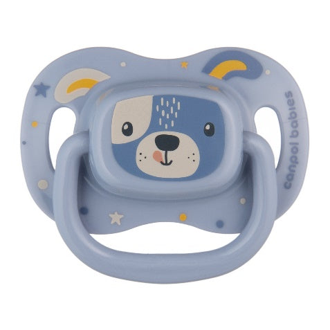 Canpol Babies Silicone Soother – CUTE ANIMALS – 0–6 months