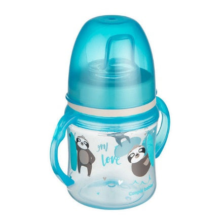 Canpol Babies Silicone-Spout Training Cup – EXOTIC ANIMALS – 120 ml – 6m+