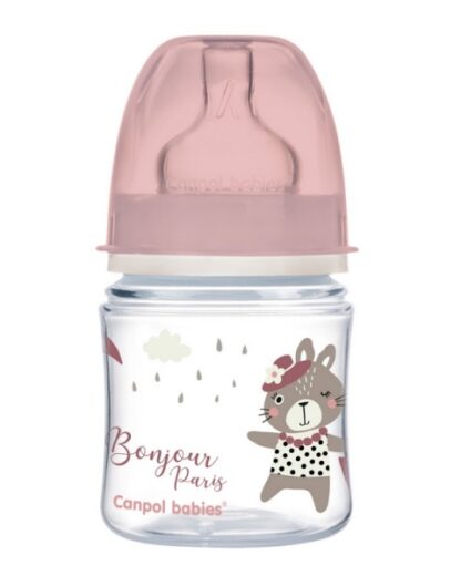 Canpol Babies EasyStart Wide-Neck Bottle – BONJOUR PARIS – 120 ml
