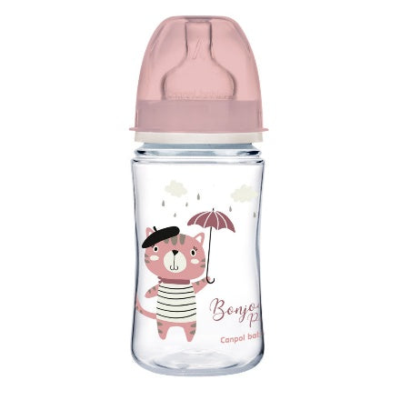 Canpol Babies EasyStart Wide-Neck Bottle – BONJOUR PARIS – 240 ml