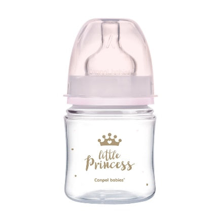 Canpol Babies EasyStart Wide-Neck Bottle – ROYAL BABY – 120 ml