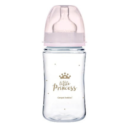 Canpol Babies EasyStart Wide-Neck Bottle – ROYAL BABY – 240 ml